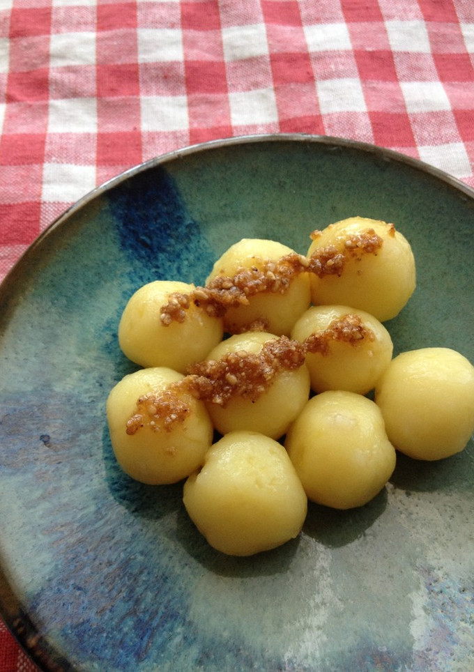 白玉粉で☆さつまいも団子-レシピのメイン写真