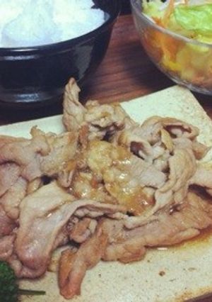 豚の生姜焼き-レシピのメイン写真