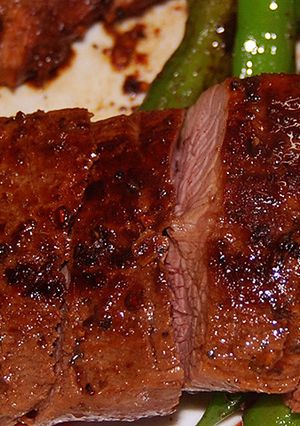絶品！鹿肉ステーキ-レシピのメイン写真