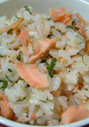 鮭の混ぜゴハン-レシピのメイン写真
