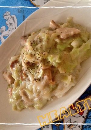 低カロ簡単❤︎クリーム白滝パスタ-レシピのメイン写真