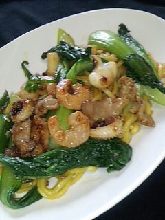 海鮮上海焼きそば(上海炒麺)-レシピのメイン写真