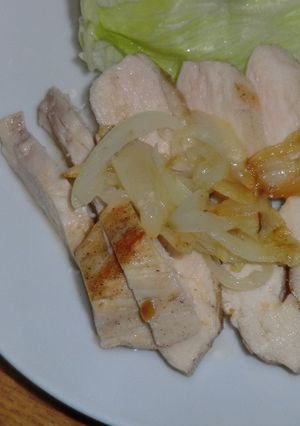 鶏むね肉のガーリックバターソテー-レシピのメイン写真