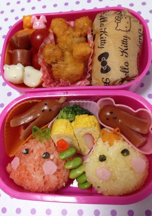 キャラ弁 ほっぺちゃん-レシピのメイン写真