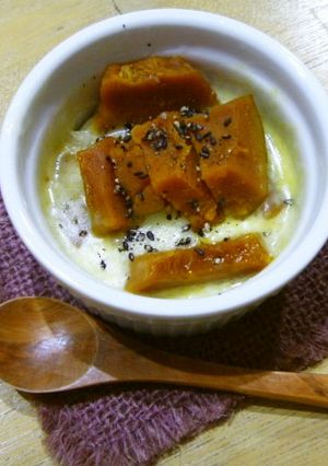 リメイク南瓜の煮物で☆ココットカマン☆-レシピのメイン写真