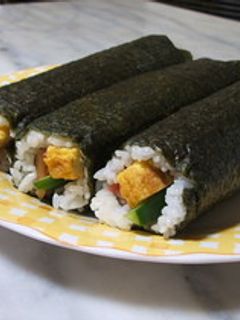恵方巻き(普通の太巻き)-レシピのメイン写真