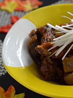 圧力鍋で簡単!牛すじこんにゃく煮-レシピのメイン写真