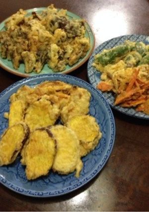 きのこと野菜の天ぷら-レシピのメイン写真