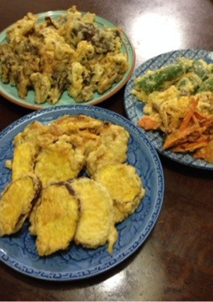 きのこと野菜の天ぷら-レシピのメイン写真