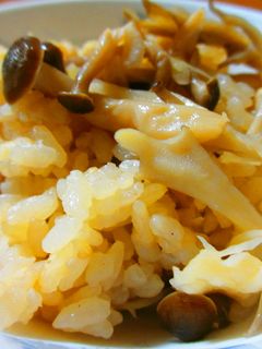 きのこの炊き込みご飯-レシピのメイン写真