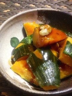 プレ農家めし◆かぼちゃ煮物、醤油あんかけ-レシピのメイン写真
