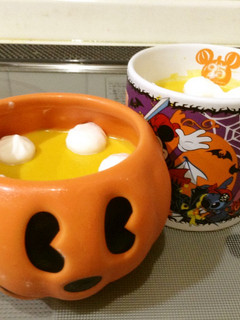 ハロウィンの簡単☆パンプキンプリン-レシピのメイン写真