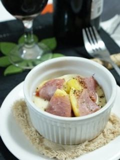 イチジクと生ハムのカマンベールココット-レシピのメイン写真