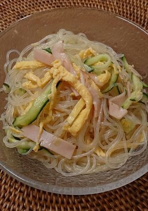 ポン酢で簡単間違いなし♪春雨の中華サラダ-レシピのメイン写真