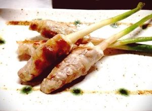 おもてなしにも♪谷中生姜・葉生姜の肉巻-レシピのメイン写真