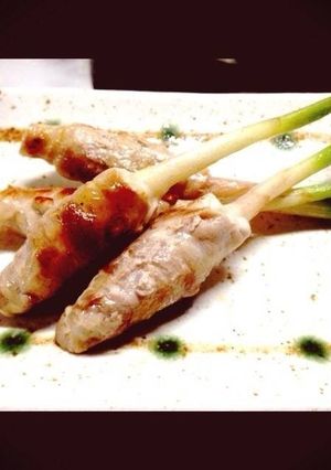 おもてなしにも♪谷中生姜・葉生姜の肉巻-レシピのメイン写真