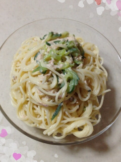 ツナときゅうりの簡単冷製パスタ-レシピのメイン写真