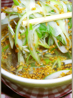 男のがっつりにんにくスープ!ねぎ大量だよ-レシピのメイン写真