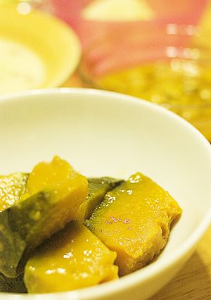 母の味♡種ワタでダイエット？かぼちゃ煮物-レシピのメイン写真