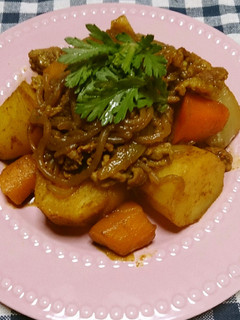 カレー肉じゃが-レシピのメイン写真