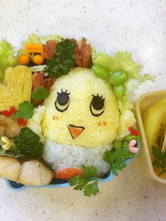 ふなっしー♪♪のキャラ弁♪♪-レシピのメイン写真