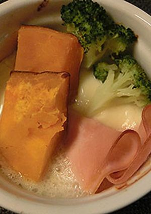 朝の定番食材のココットカマン-レシピのメイン写真
