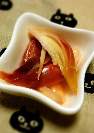 みょうがの酢漬け-レシピのメイン写真
