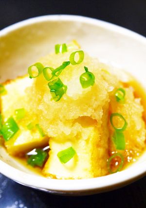 簡単☆焼くだけ！厚揚げの揚げ出し豆腐風 by ほっこり～の