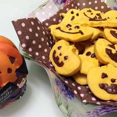 รูปของ かぼちゃクッキー☆ハロウィンに✌