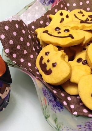 かぼちゃクッキー☆ハロウィンに✌-レシピのメイン写真