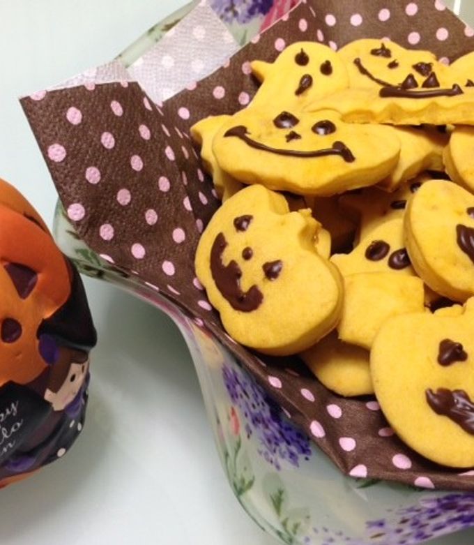 かぼちゃクッキー☆ハロウィンに✌-レシピのメイン写真