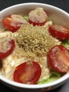 簡単☆豆腐とトマトのサラダ-レシピのメイン写真