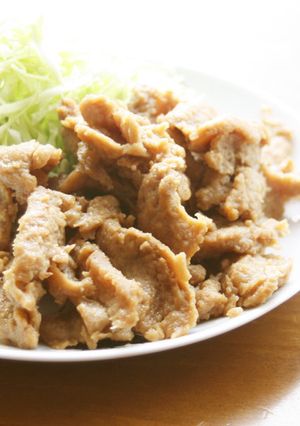 大豆ミートの生姜焼き-レシピのメイン写真
