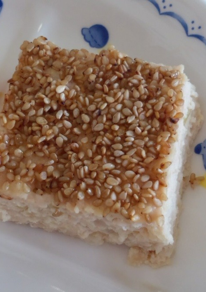 金ごまで作る松風焼き-レシピのメイン写真