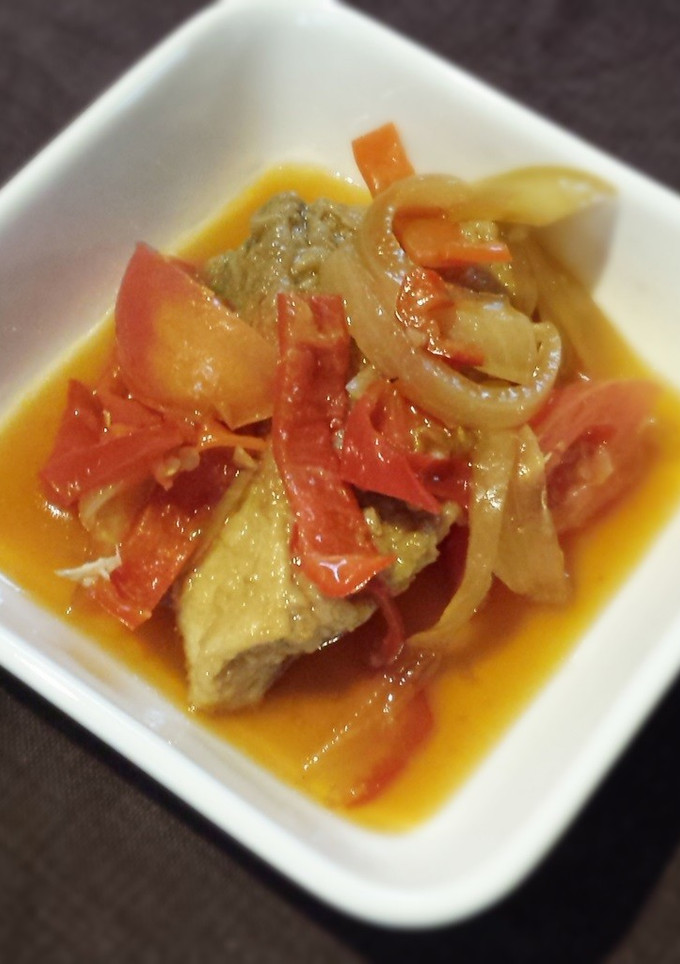 鰤とトマトの南蛮漬けカレー風味-レシピのメイン写真