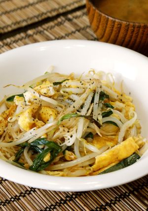 ダイエット！焼肉のタレで簡単そうめん炒め-レシピのメイン写真