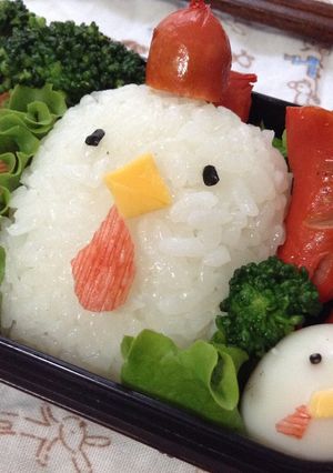 キャラおにぎり★トリぺん(はんぺんズ)-レシピのメイン写真