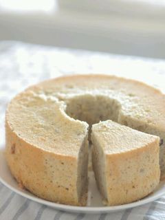栗の渋皮煮でふわわんシフォンケーキ♡-レシピのメイン写真