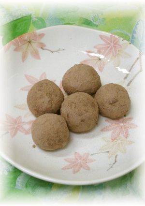簡単～トリュフ♪　（チョコなし）-レシピのメイン写真