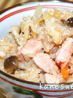 明太子のプチプチ炊き込みご飯-レシピのメイン写真