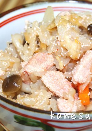 明太子のプチプチ炊き込みご飯-レシピのメイン写真