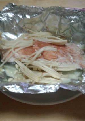 我が家の定番！鮭のホイル焼き-レシピのメイン写真