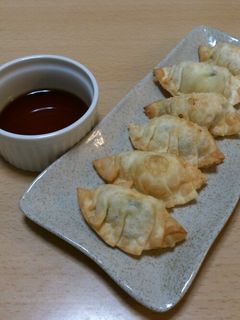 マッシュポテトのリメイク餃子♪-レシピのメイン写真