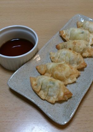 マッシュポテトのリメイク餃子♪-レシピのメイン写真