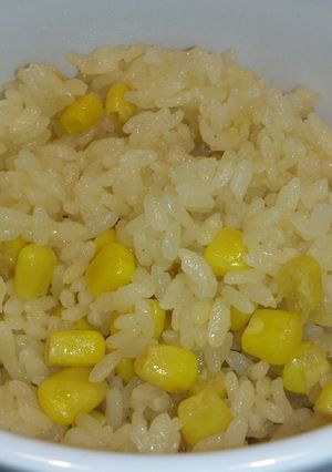 子供も大好き☆とうもろこしご飯バター醤油-レシピのメイン写真