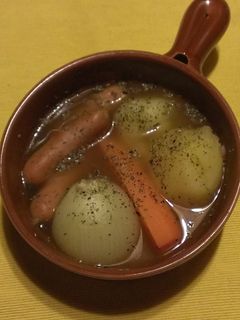ゴロゴロ野菜の簡単ポトフ♪-レシピのメイン写真