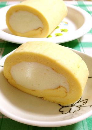 もちっと食感がたまらない♫スフレロール-レシピのメイン写真