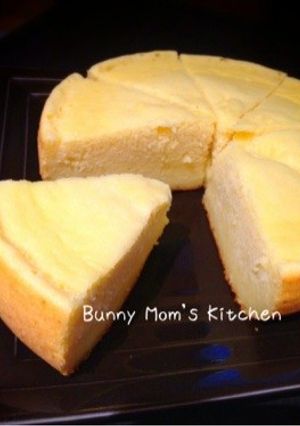 炊飯器で!レモン香るチーズスフレ風ケーキ-レシピのメイン写真