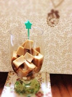 コーヒー牛乳寒天!-レシピのメイン写真
