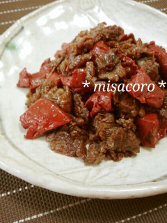 mこんにゃくと牛肉のきんぴら-レシピのメイン写真